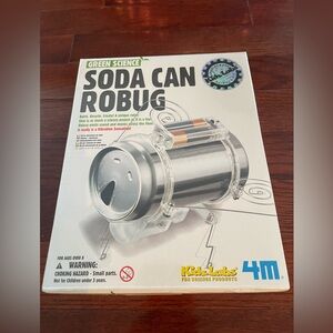 Kidz Labs Soda Can Robug Activity Set